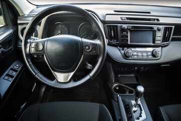 Fototapeta premium The interior of the car