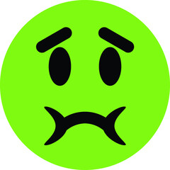 Nauseated Face Emoji / Emoticon