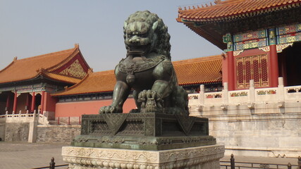 forbidden city, beijing, China.