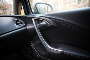 Obraz na płótnie Canvas The interior of the car