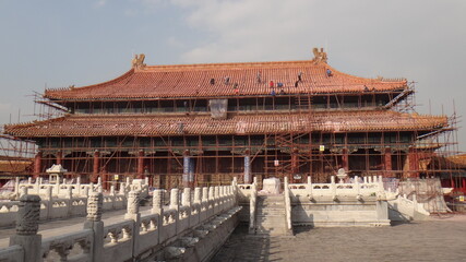 forbidden city, beijing, china.
