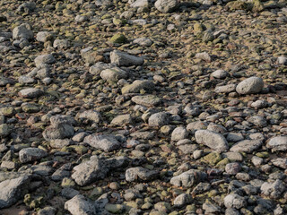 stone ground floor surface background for texture