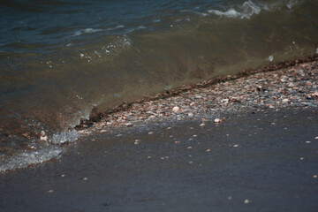 sea waves on the beach