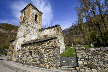 Iglesia de San Juan. Sahún.Pirineo de Huesca.Aragón. España.