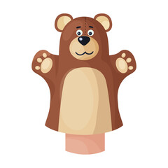 Theater puppets vector icon.Cartoon vector icon isolated on white background theater puppets.