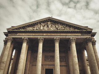 Building in Paris, city of France.Europe