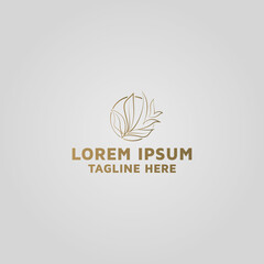 skin care anti-aging cosmetics disinfectants logo design