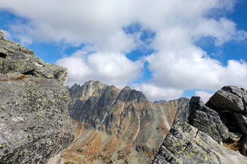 Great Cold Valley in Vysoke Tatry (High Tatras), Slovakia. The Great Cold Valley is 7 km long valley, very attractive for tourists