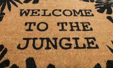 Welcome to the Jungle Doormat