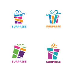 Gift Box Icon Vector