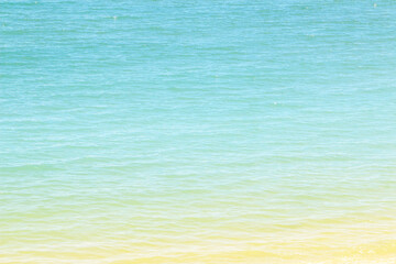 The blue sea 