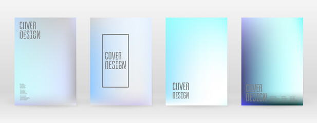 Pastel Soft. Vibrant Blue, Teal, Neon Concept.