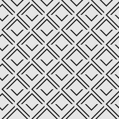 Seamless abstract linear pattern with elements of corners - 361932655