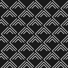 Seamless abstract linear pattern with elements of corners