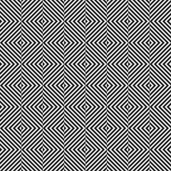 Seamless geometric pattern with elements of shifted rhombus. Effect of optical illusion.