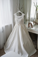 Wedding Dress, morning bride, wedding day, White wedding dress