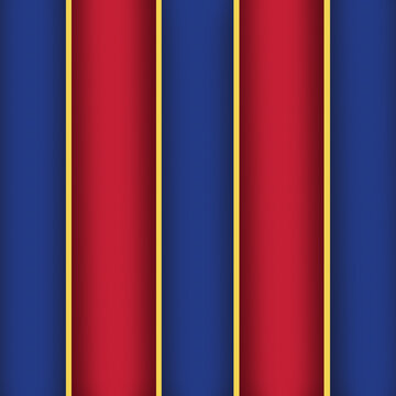 the colors of FC Barcelona