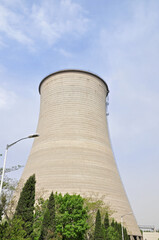 Power plant cooling tower