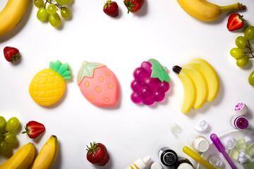 Handmade soap made from natural ingredients.