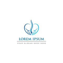 spine care logo , treatment logo