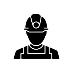 Obraz premium vector illustration icon of Human Avatar glyph