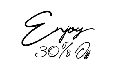 Enjoy 30% Off. Handwritten Font Calligraphy Font For Sale Banners Flyers 
and Templates