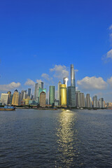 Shanghai world financial center skyscrapers in lujiazui group