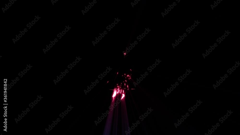 Poster magic sparks and blast explosion with rays fx/ 4k animation of a blast explosive magical power visua