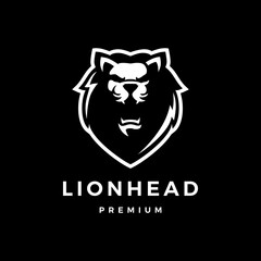 lion head logo vector icon illustration lion head logo vector icon illustration