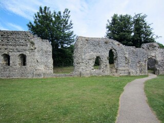 Fototapeta na wymiar Lewes Priory ruins England