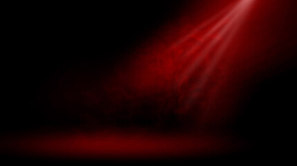 Studio room, Floor and wall background, Empty Space for display or montage of product, Spotlight backdrop for business shoot.