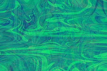Colourful psychedelic background made of interweaving curved shapes. liquid splash as Illustration.