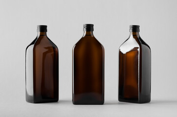Pharmaceutical Bottle Mock-Up - Three Bottles