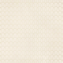 Seamless Champagne Gold Pattern on Ivory Background