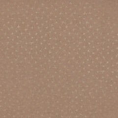 Seamless Champagne Gold Pattern on Kraft Paper Background