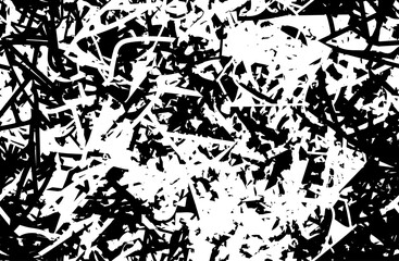 Grunge texture black and white seamless