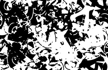 Obraz na płótnie Canvas Grunge texture black and white seamless