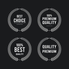 Premium quality laurel wreath collection