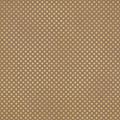 Seamless  Gold Pattern on Kraft Paper Background