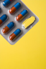 Capsules in blister pack