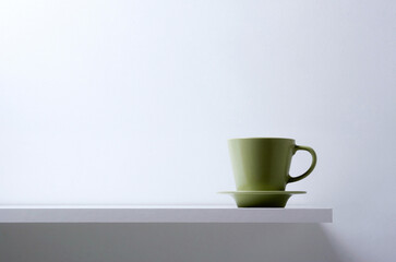 Coffee cup and saucer