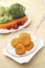 Pumpkin fritters