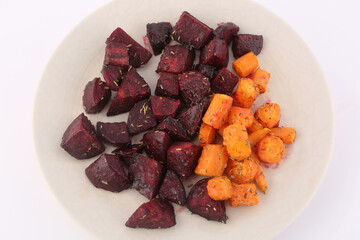 beet and carrots