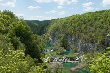 Fototapeta na wymiar Plitvice national park