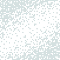 Black and white pixel background. Vector illustration for your graphic design. Abstract geometric background.