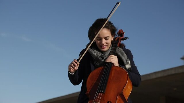 Concierto de violonchelo al aire libre