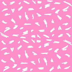 Seamless pattern with hand drawn lines. Geometric pattern for wrapping paper, textiles, Wallpaper and web design. Monochrome design.