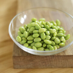 Edamame in a bowl