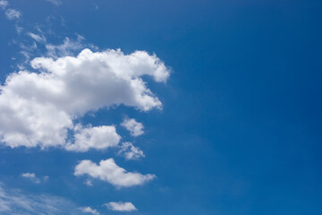 blue sky background with white clouds