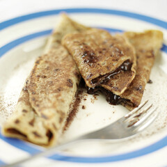 Chocolate pancakes